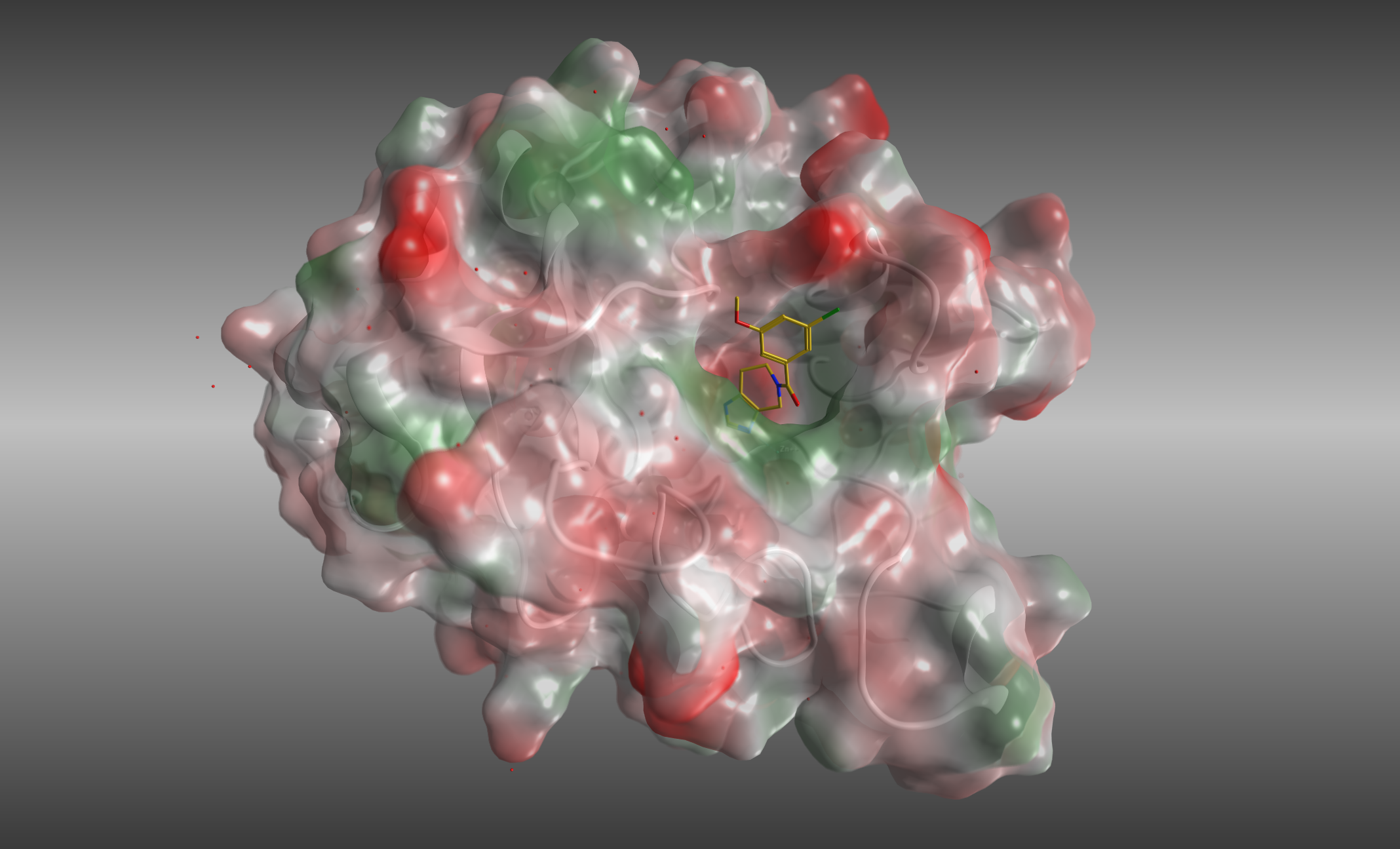 Am Fraunhofer IZI entwickeltes Antibiotikum zur Parodontitisbehandlung gewinnt Gesamtsieg beim IQ Innovationspreis Mitteldeutschland. Die Grafik veranschaulicht das Enzym, welches durch den Wirkstoff gehemmt wird. Am Fraunhofer IZI entwickeltes Antibiotikum zur Parodontitisbehandlung gewinnt Gesamtsieg beim IQ Innovationspreis Mitteldeutschland. Die Grafik veranschaulicht das Enzym, welches durch den Wirkstoff gehemmt wird.